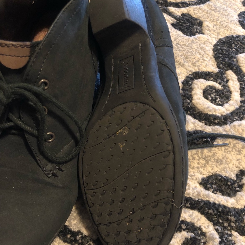 Cobb hill black booties.